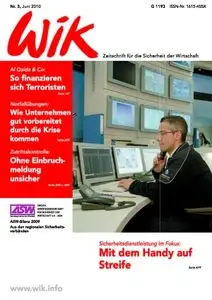 WiK - Zeitschrift für die Sicherheit der Wirtschaft 03/2010