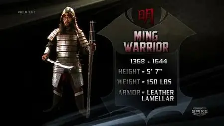 Deadliest Warrior S02E11 (Episode 20). Ming Warrior vs. Musketeer