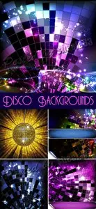 Disco Party Backgrounds Vector 2