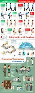 Vectors - Infographics with People 44