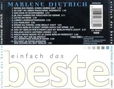 Marlene Dietrich - Einfach das Beste (2000)