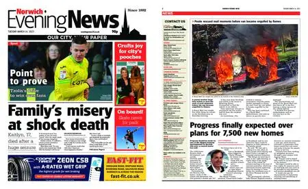 Norwich Evening News – March 14, 2023