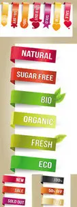 Paper Tags Vector 2