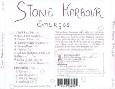 Stone Harbour - Emerges (1974)