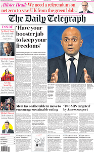 The Daily Telegraph - 21 October 2021