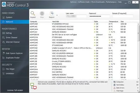 Ashampoo HDD Control 3.00.20 Corporate Edition Portable