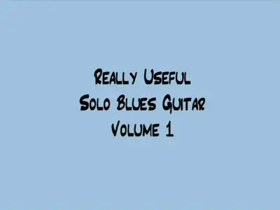 Solo Blues Guitar 1