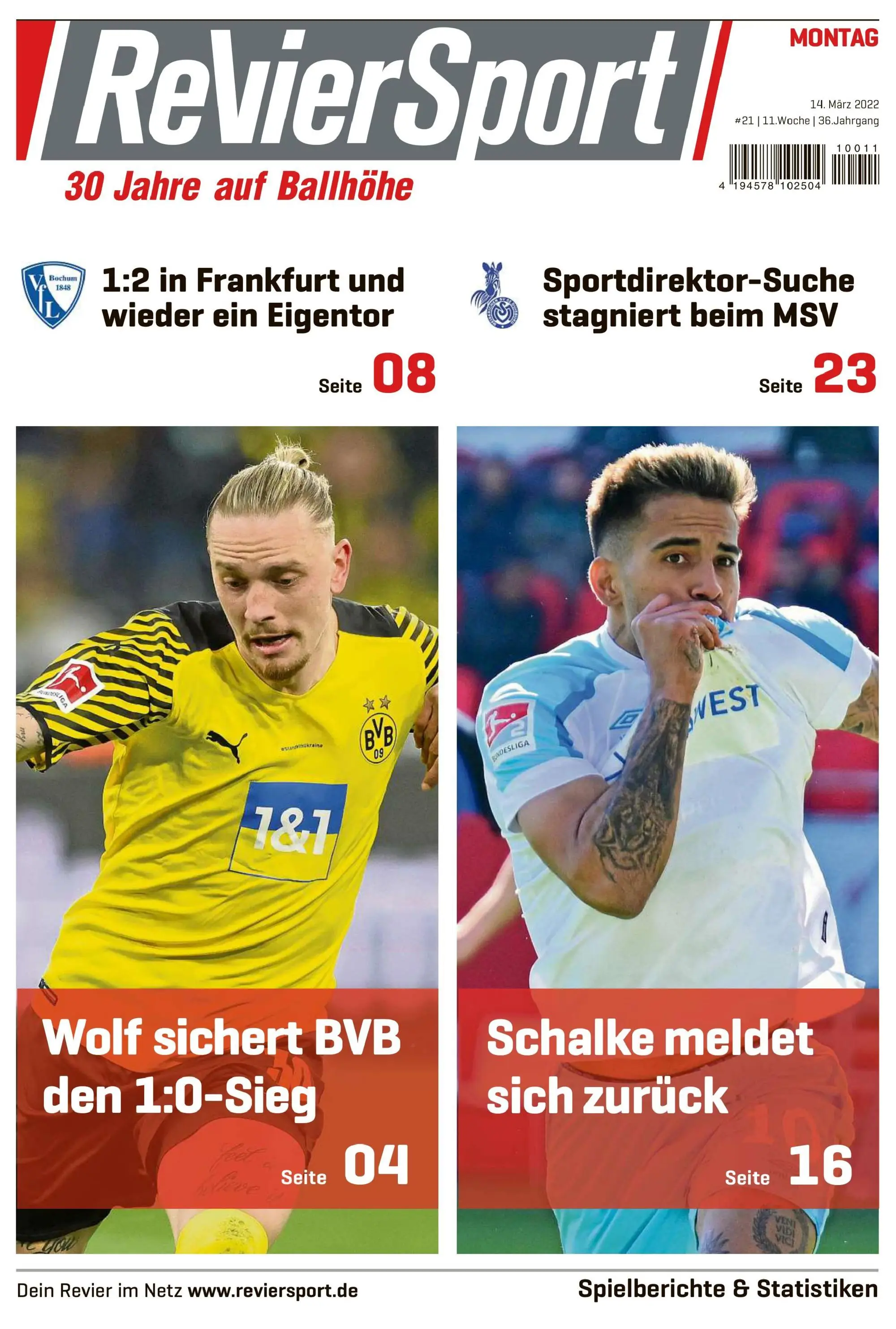 RevierSport – 14 März 2022