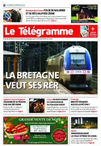 Le Télégramme Concarneau – 29 novembre 2022