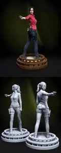 Claire Redfield  Female  3D Print
