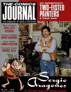 Comics Journal 128 1989-04 Sergio Aragones