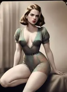 AI Tribute Agent Carter, Hayley Atwell (AI generated)