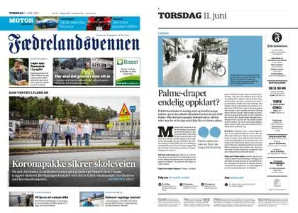 Fædrelandsvennen – 11. juni 2020
