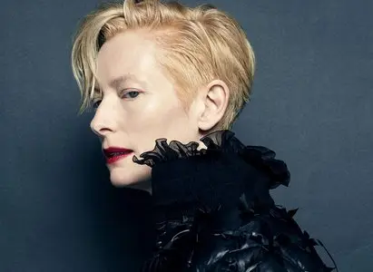 Tilda Swinton by Hong Jang Hyun for Vogue Korea August 2015