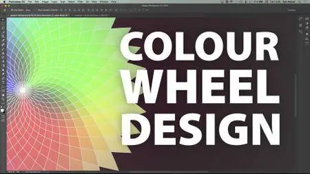 Photoshop: Circular Colour Pattern using Repeat & Blend Modes