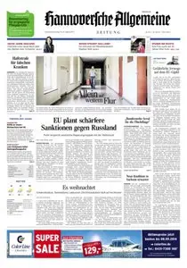 Hannoversche Allgemeine Zeitung - 30.08.2014