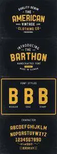 Barthon Typeface Combo