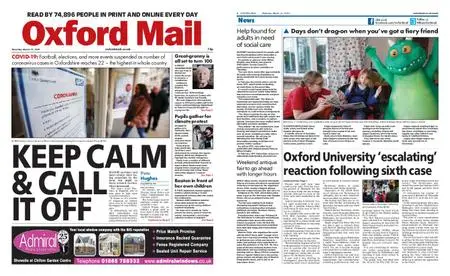 Oxford Mail – March 14, 2020