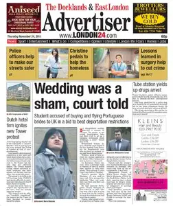 ADVERTISER LONDON 24  NOVEMBER 24-30 2011