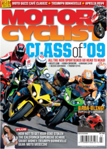 Motorcyclist Magazine July 2009