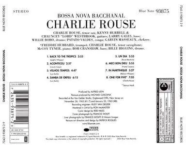 Charlie Rouse - Bossa Nova Bacchanal (1962) {Blue Note}