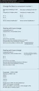 Math Tricks from Vedic Maths and Trachtenberg System