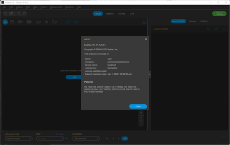 Ekahau AI Pro 11.1.2