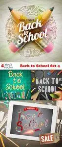 Vectors - Back to School Set 4