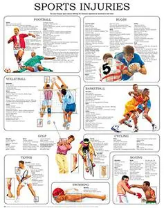 Sport injuries I - Quick Reference Chart: Full illustrated