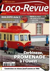 Loco-Revue N° 762 Janvier 2011 