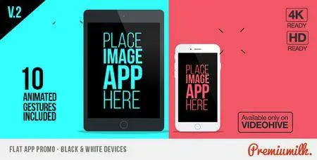 Flat App Promo - Project for After Effects (VideoHive)