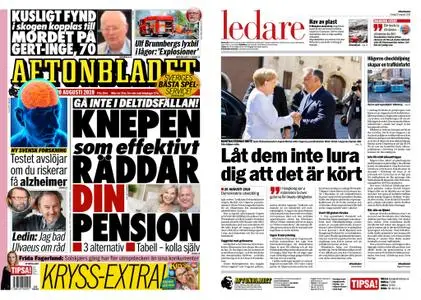 Aftonbladet – 20 augusti 2019