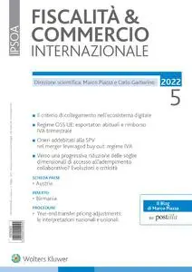Fiscalita & Commercio Internazionale - Maggio 2022