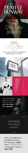 Playfull Runway Sans Serif Family Font