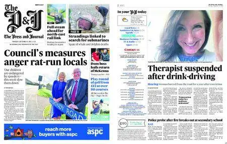 The Press and Journal North East – September 13, 2018
