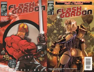 Flash Gordon Invasion Of The Red Sword #1-6 + Mercy Wars (2011) Complete