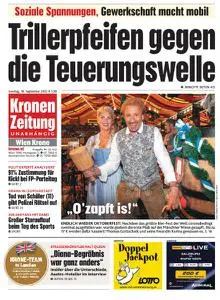 Kronen Zeitung - 18 September 2022