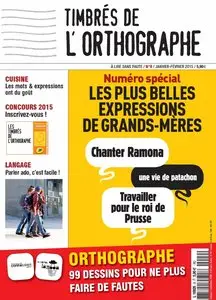 Timbrés de l'Orthographe N 9 - Janvier-Février 2015
