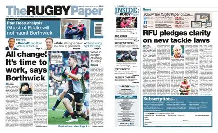 The Rugby Paper – January 22, 2023