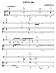 Bluebird - John Lee Hooker (Piano-Vocal-Guitar)