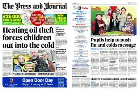 The Press and Journal Aberdeenshire – January 11, 2018