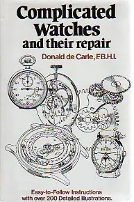 Complicated watches and their repair