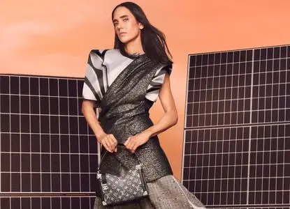 Jennifer Connelly by Davis Sims for Louis Vuitton Cruise 2023