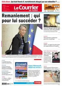 Le Courrier de l'Ouest Cholet - 9 Janvier 2024