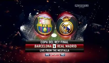 Copa del Rey Final 2010/11: Real Madrid vs Barcelona (Full Match)