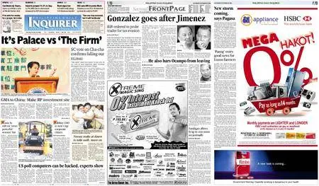 Philippine Daily Inquirer – October 28, 2006