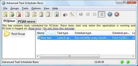 Advanced Task Scheduler Basic 2.2 Build 0510