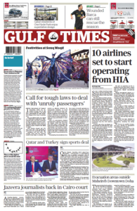 Gulf Times - Qatar, 11.04.2014