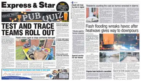Express and Star Sandwell Edition – August 14, 2020