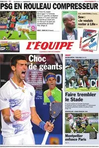 L'equipe Edition du 28 Janvier 2012